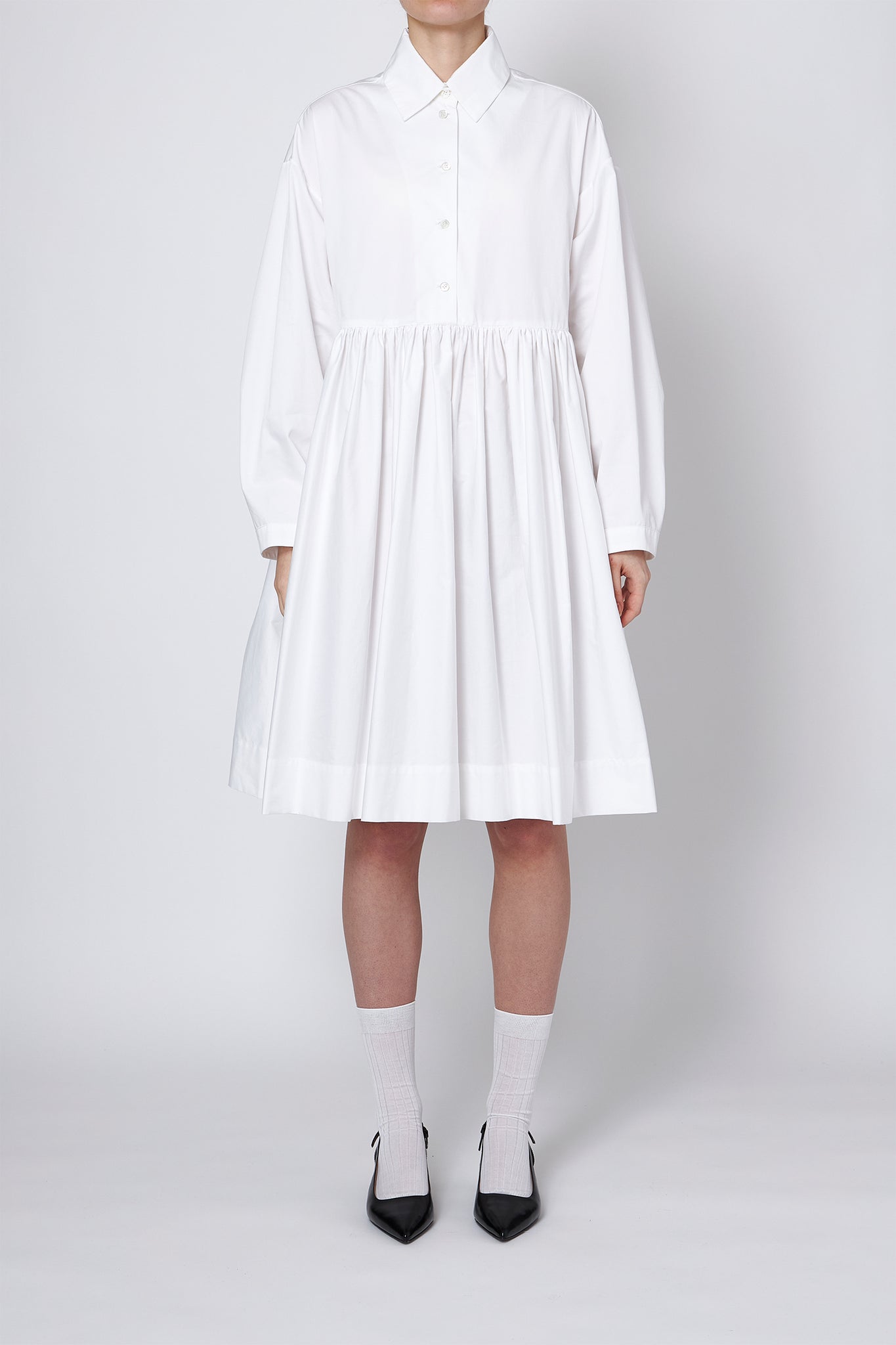 GERTRUDE DRESS WHITE