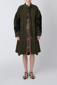 Paisley Embroidered Mods Coat
