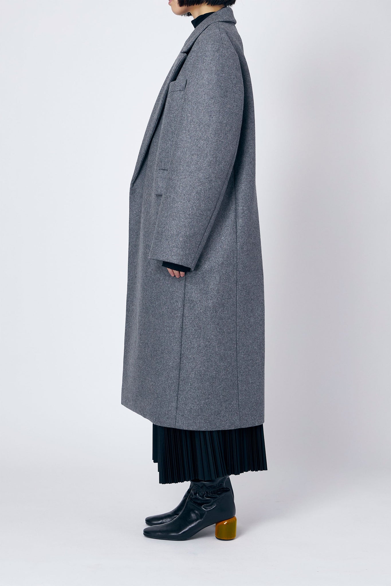 MELTON CHESTER COAT – ATELIERMO