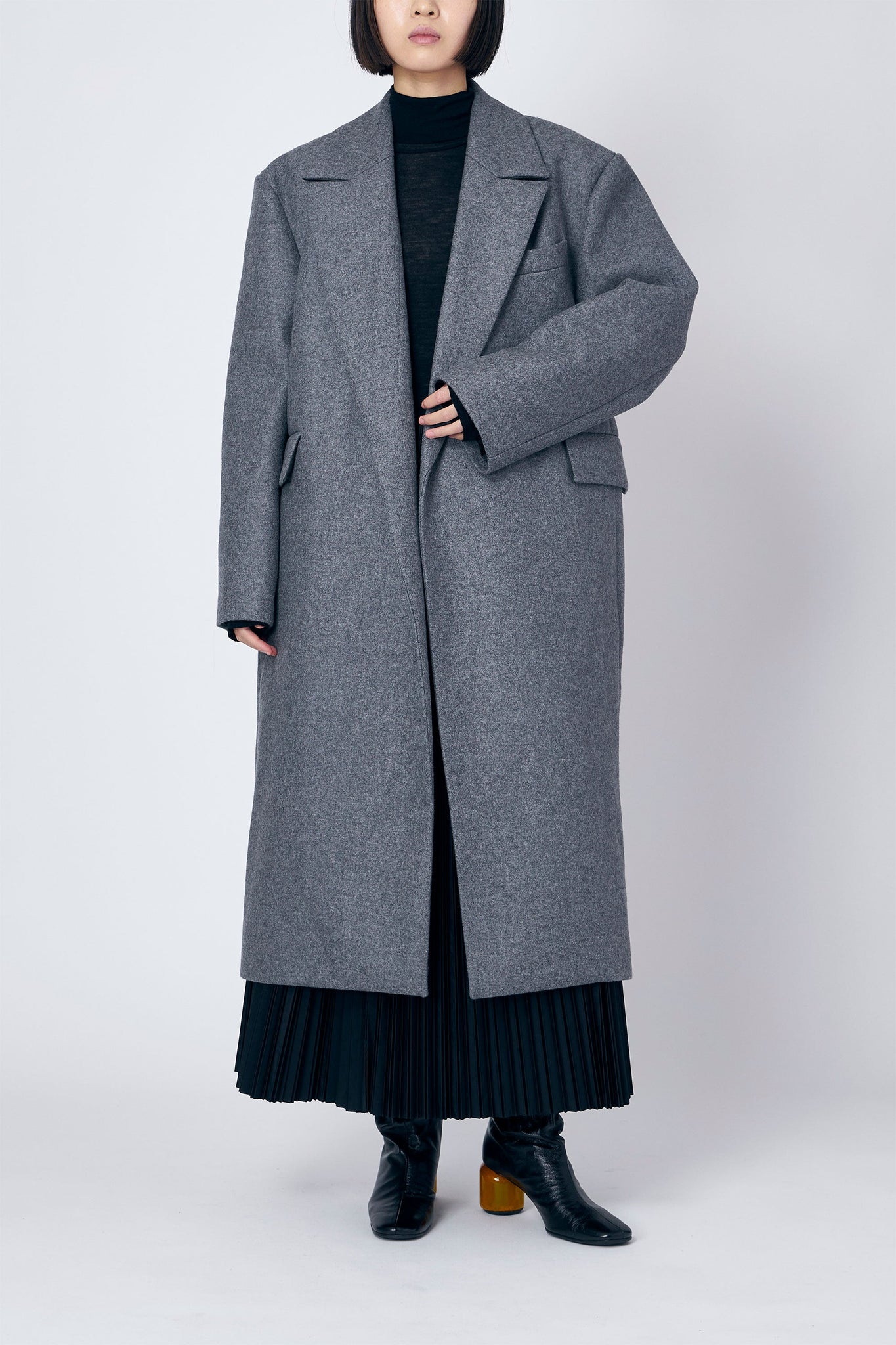 BEAUTY&YOUTH MELTON CHESTER COAT