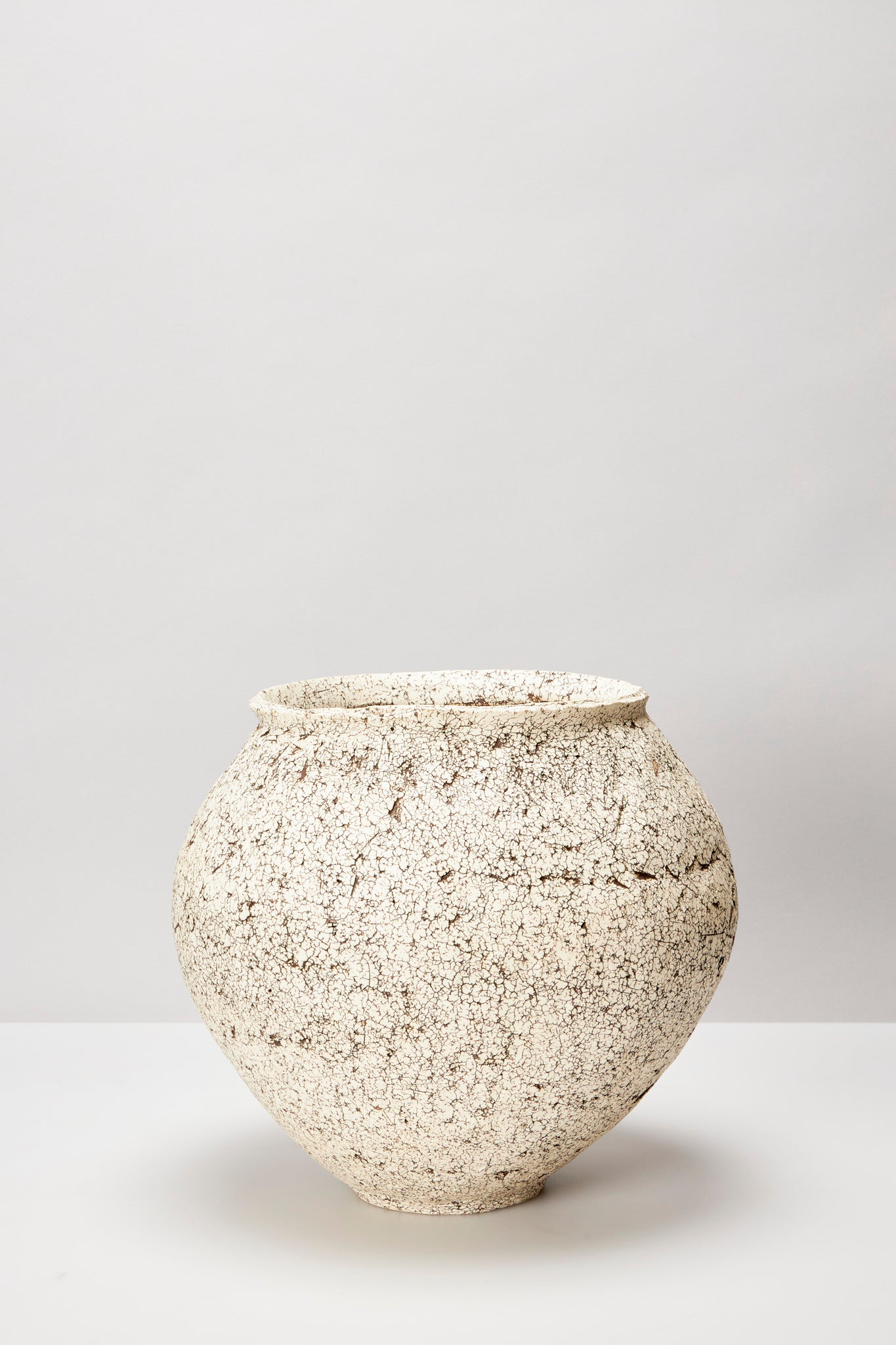 中根 楽｜罅化粧壺 大