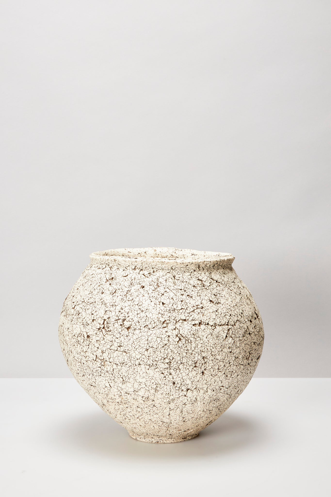 中根 楽｜罅化粧壺 大