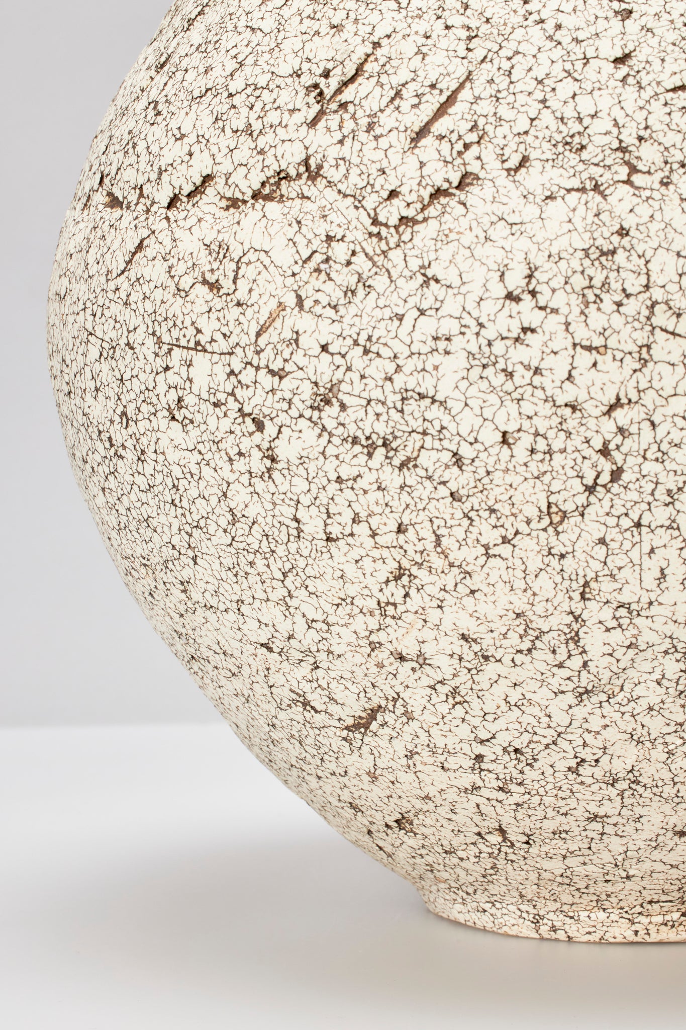 中根 楽｜罅化粧壺 大