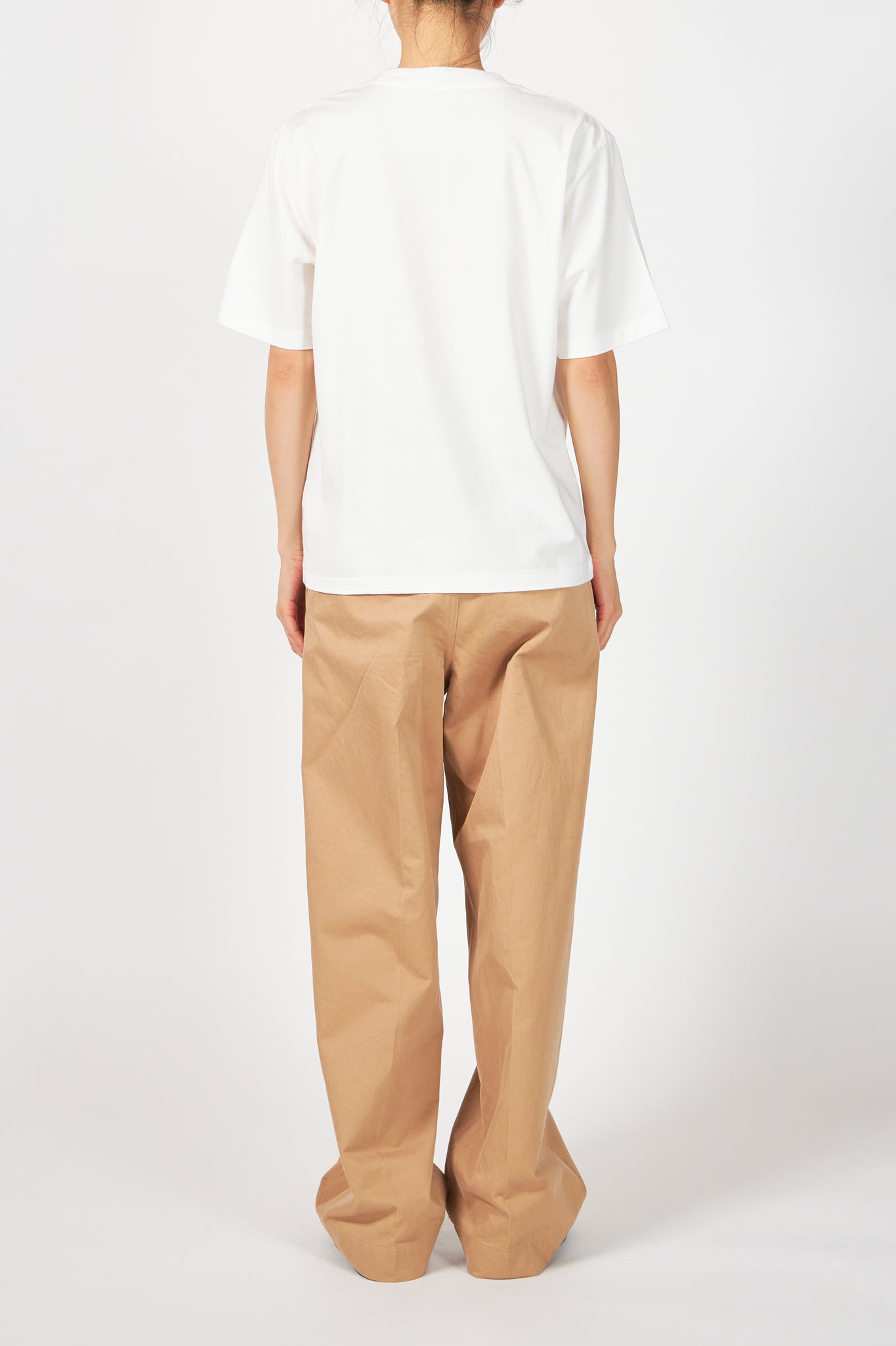 HIGH TWIST COTTON JERSEY TEE