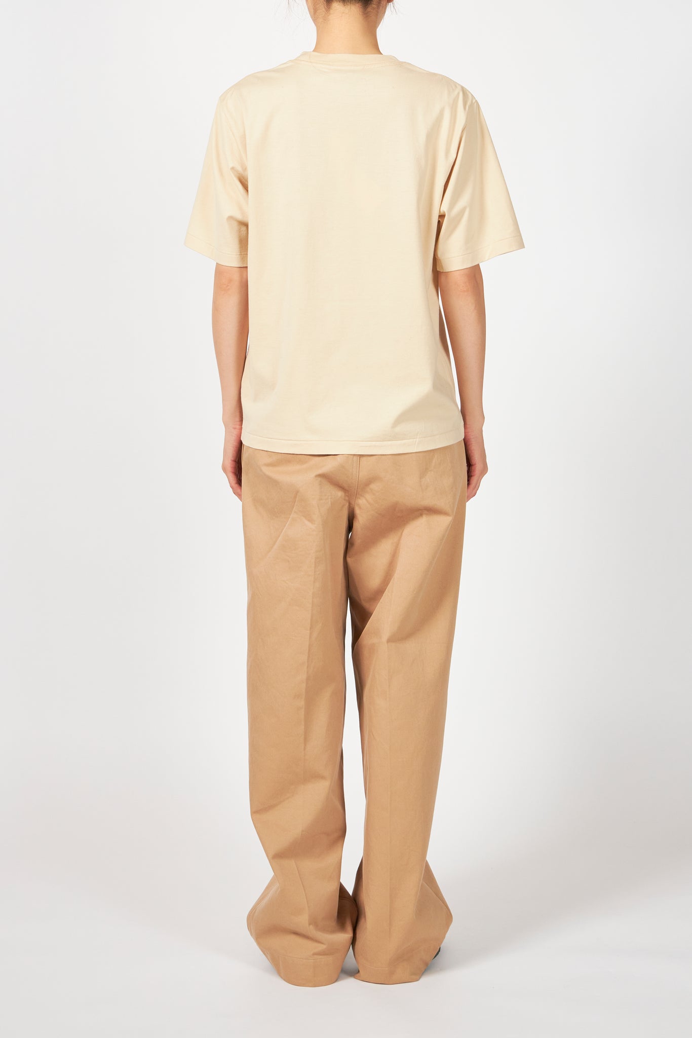 HIGH TWIST COTTON JERSEY TEE