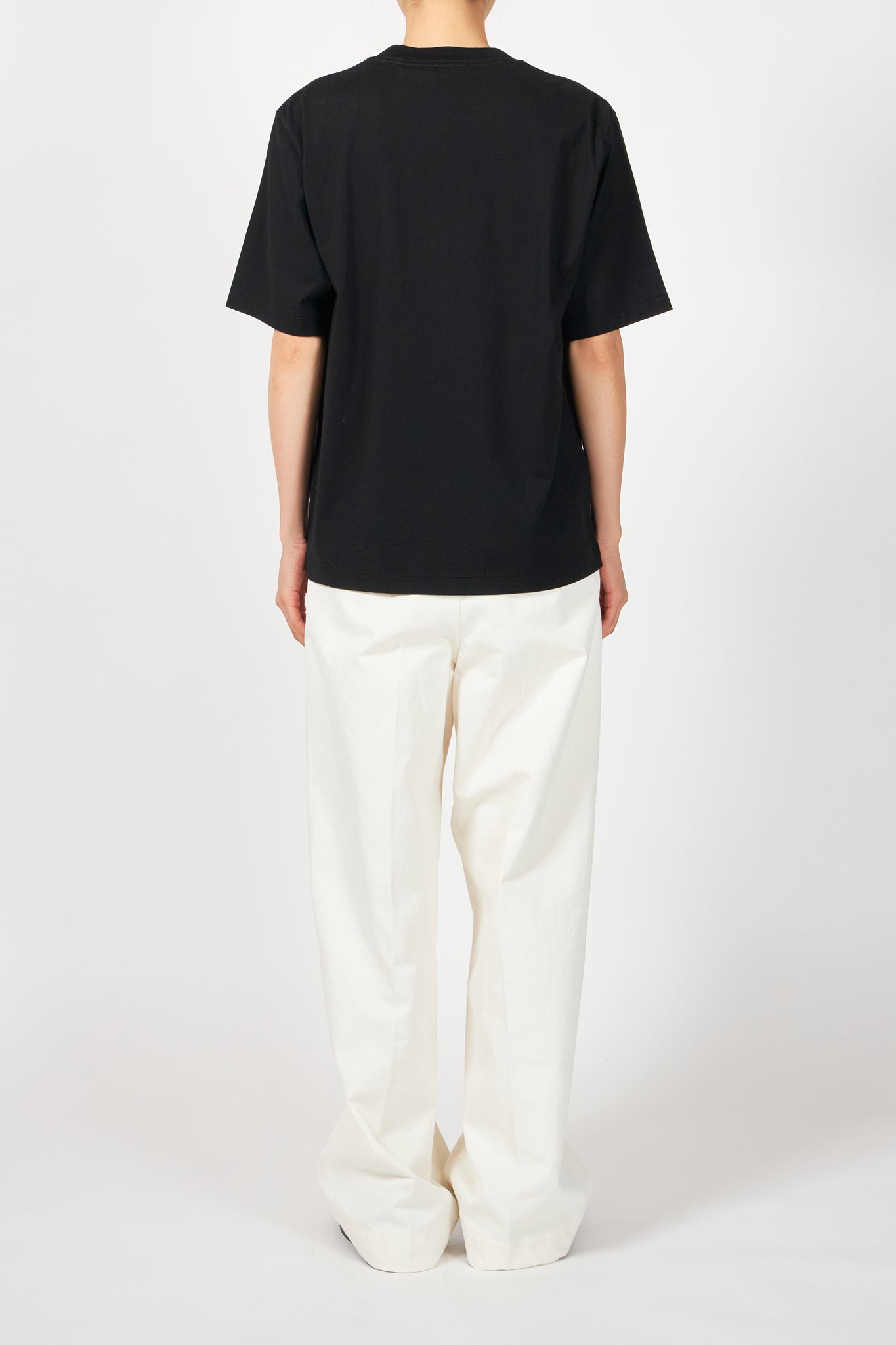 HIGH TWIST COTTON JERSEY TEE