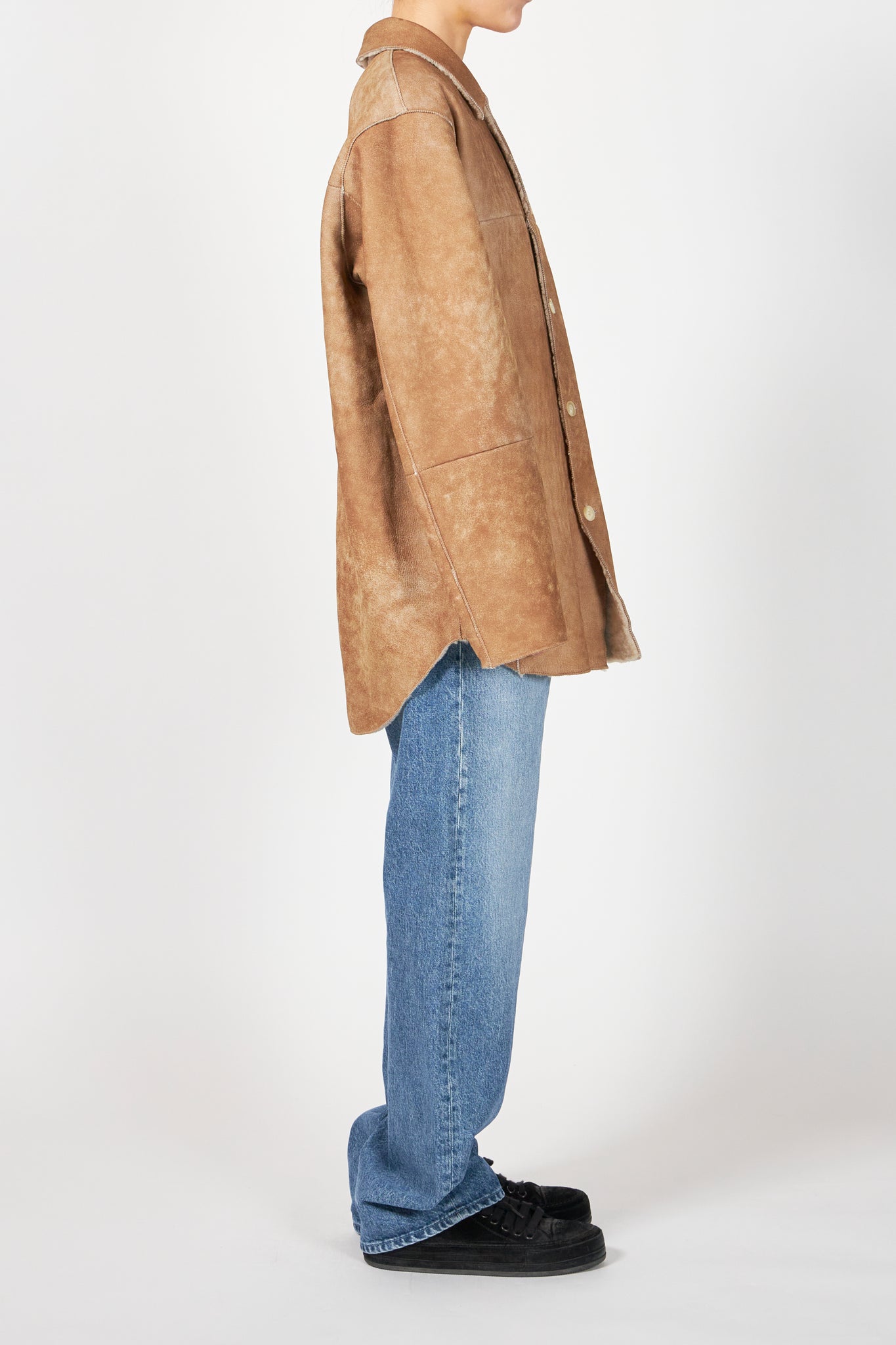 MERINO MOUTON SHIRT BLOUSON – ATELIERMO