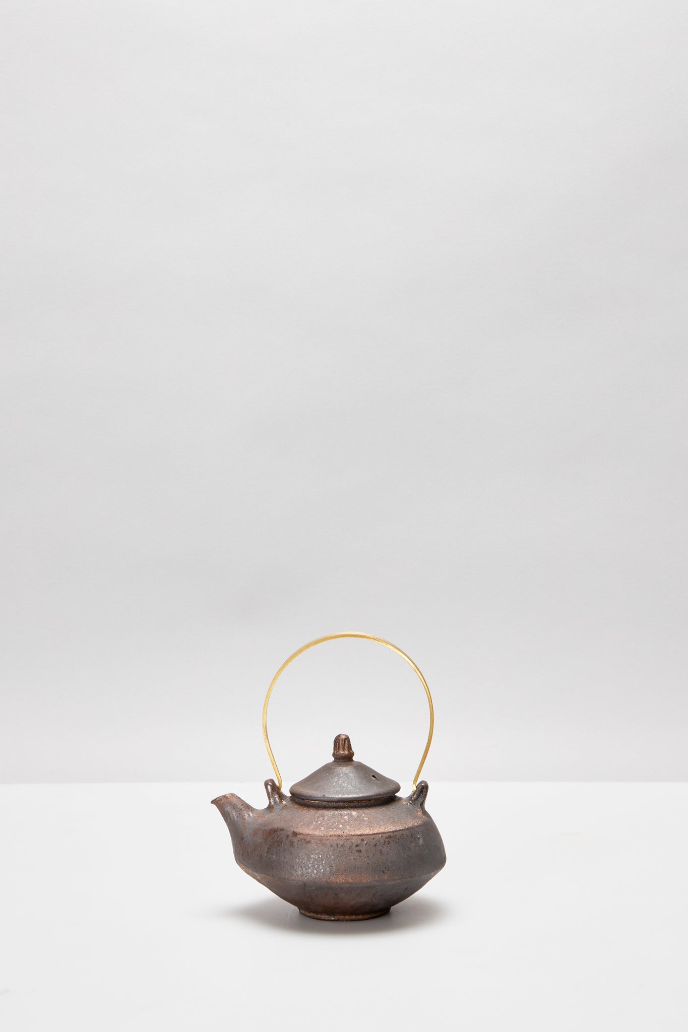 境 道一｜マンガン釉 土瓶｜MANGAN GLAZED TEAPOT