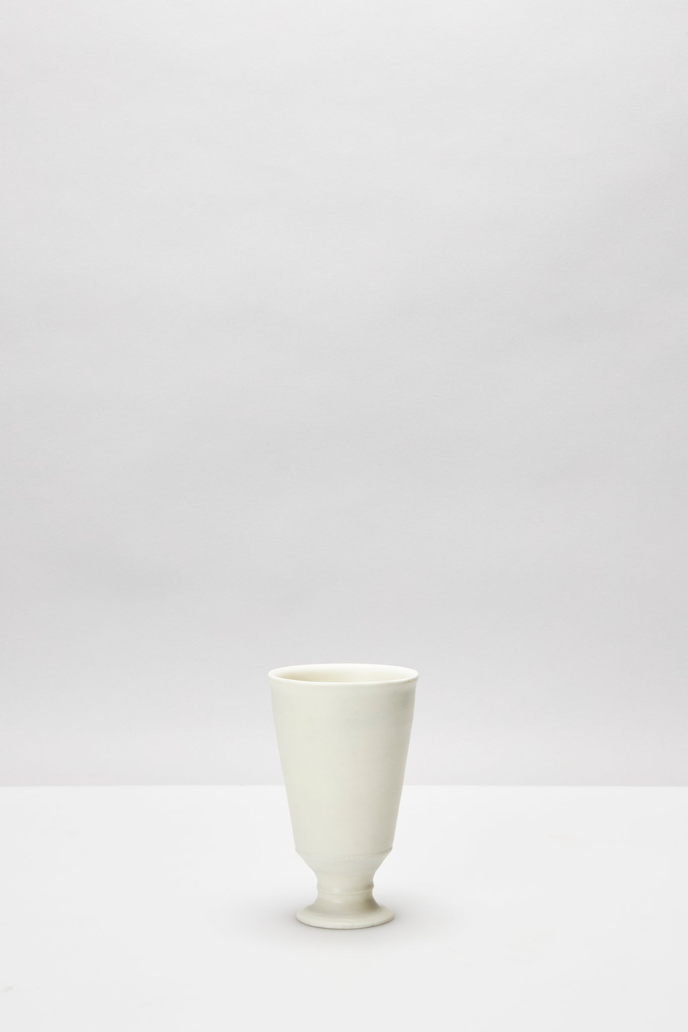 境 知子｜白釉 ゴブレット｜GOBLET