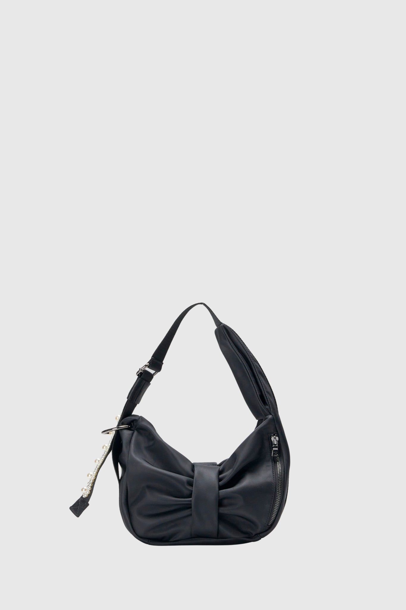 MINI SLING BOW BAG W/ EMB