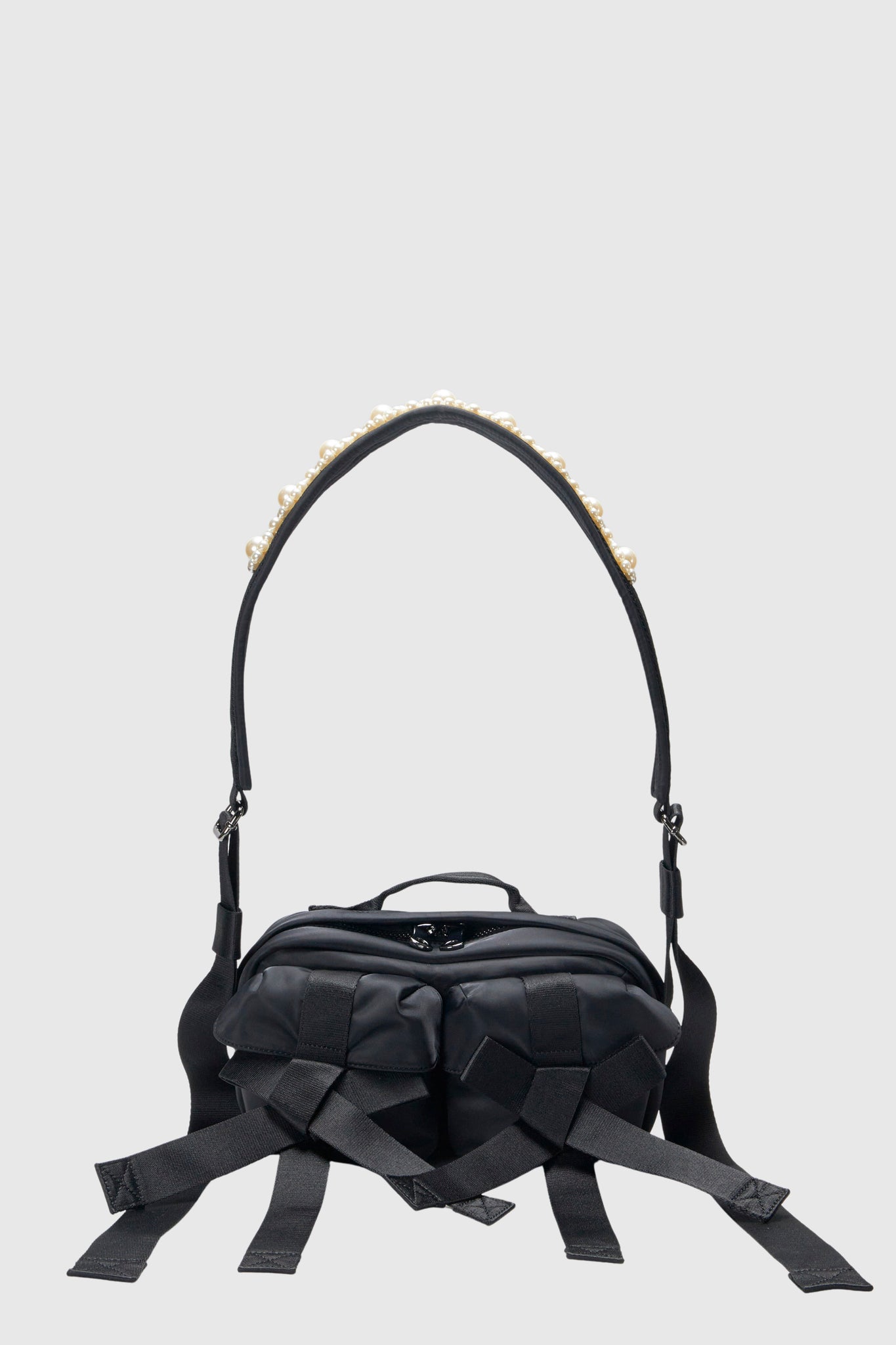 CLASSIC BOW CROSSBODY BAG W/ EMB