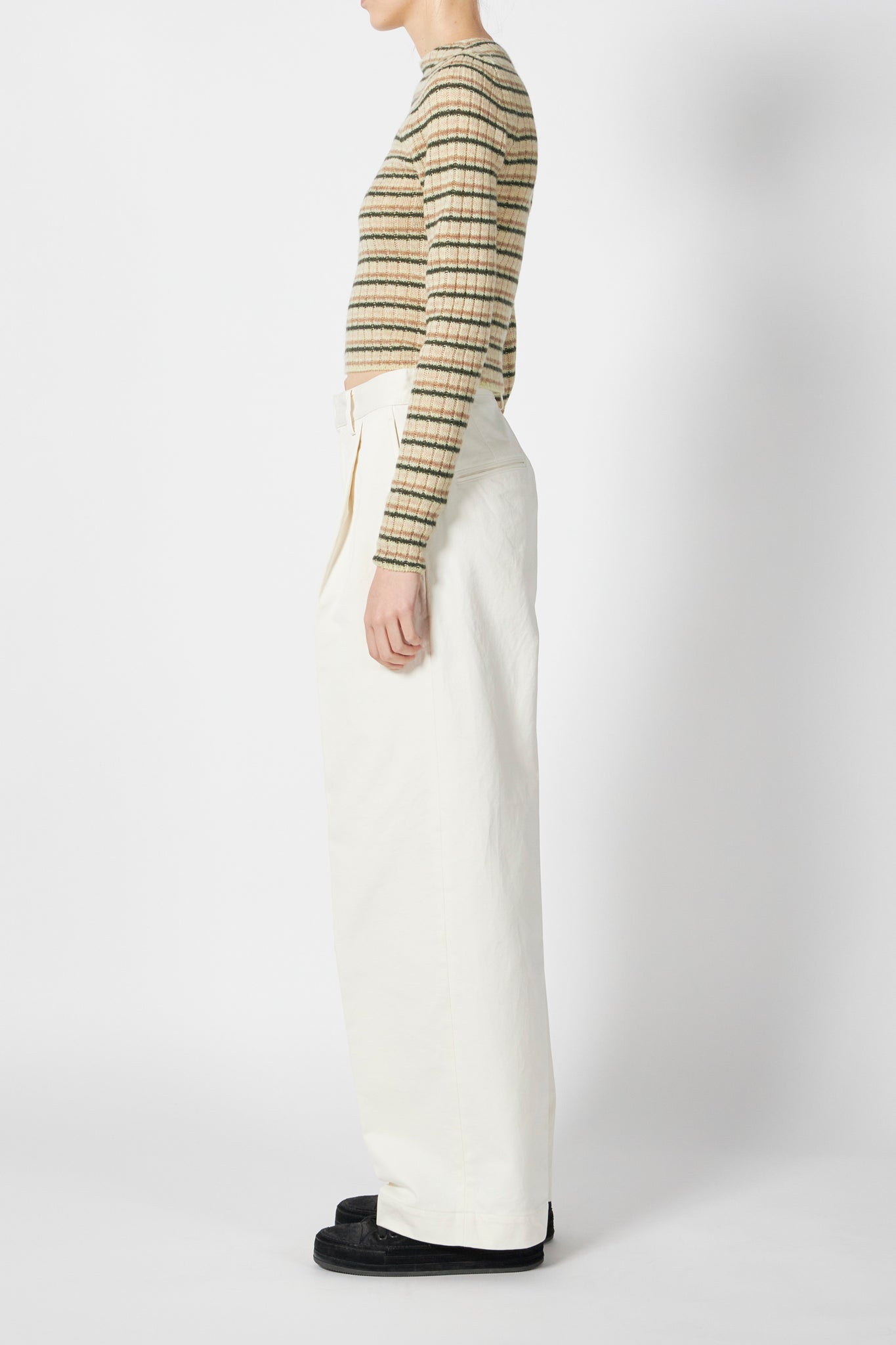 完売品Shetland Wool Cashmere RibKnitBOAT SHETLAND WOOL CASHMERE RIB KNIT BOAT-NECK P/O – ATELIERMO