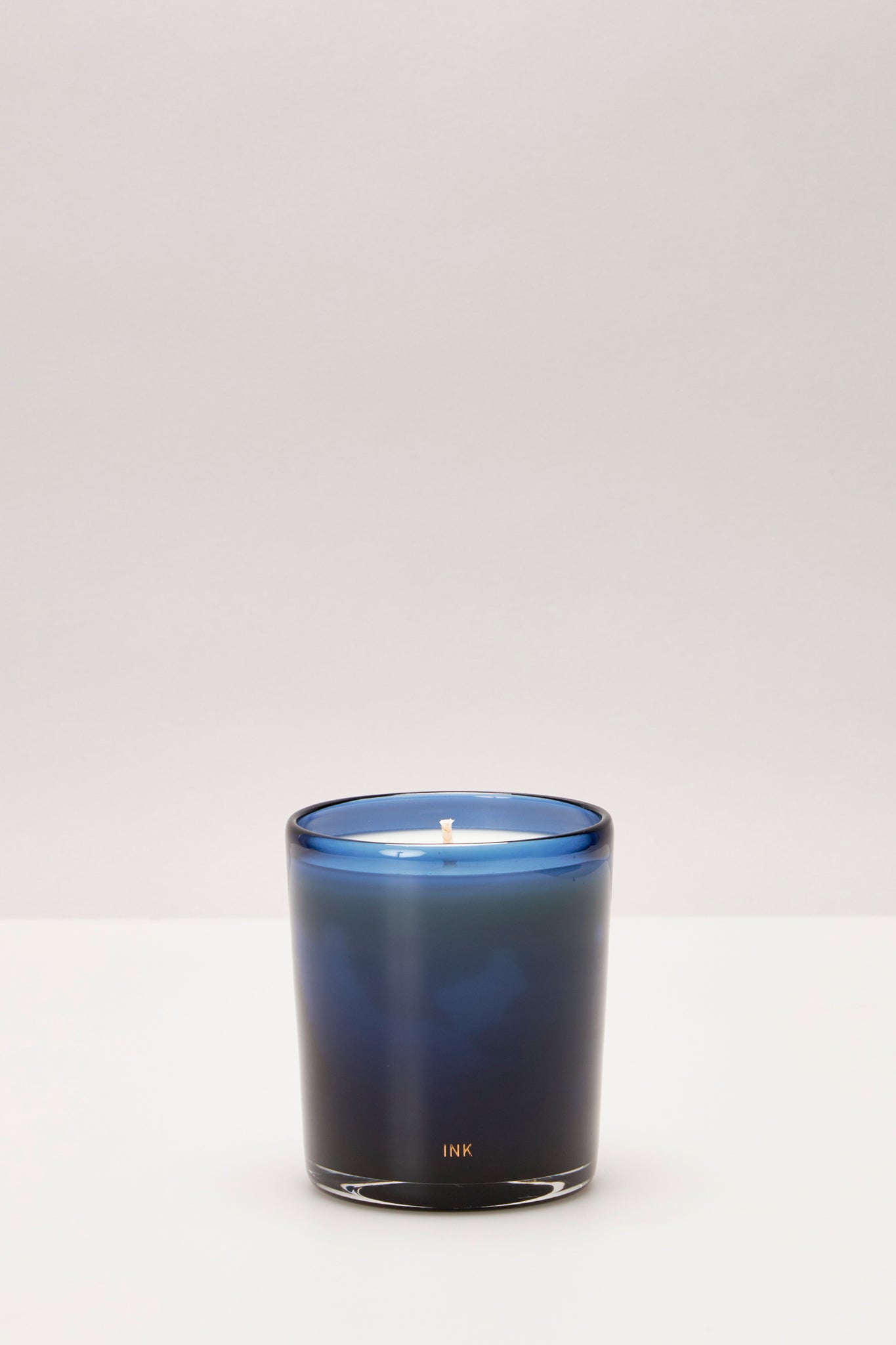 INK HANDBLOWN CANDLE 325g｜ハンドブロウ リフィラブル キャンドル〈インク〉