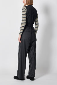 HIGH TWIST WOOL KNIT VEST – ATELIERMO