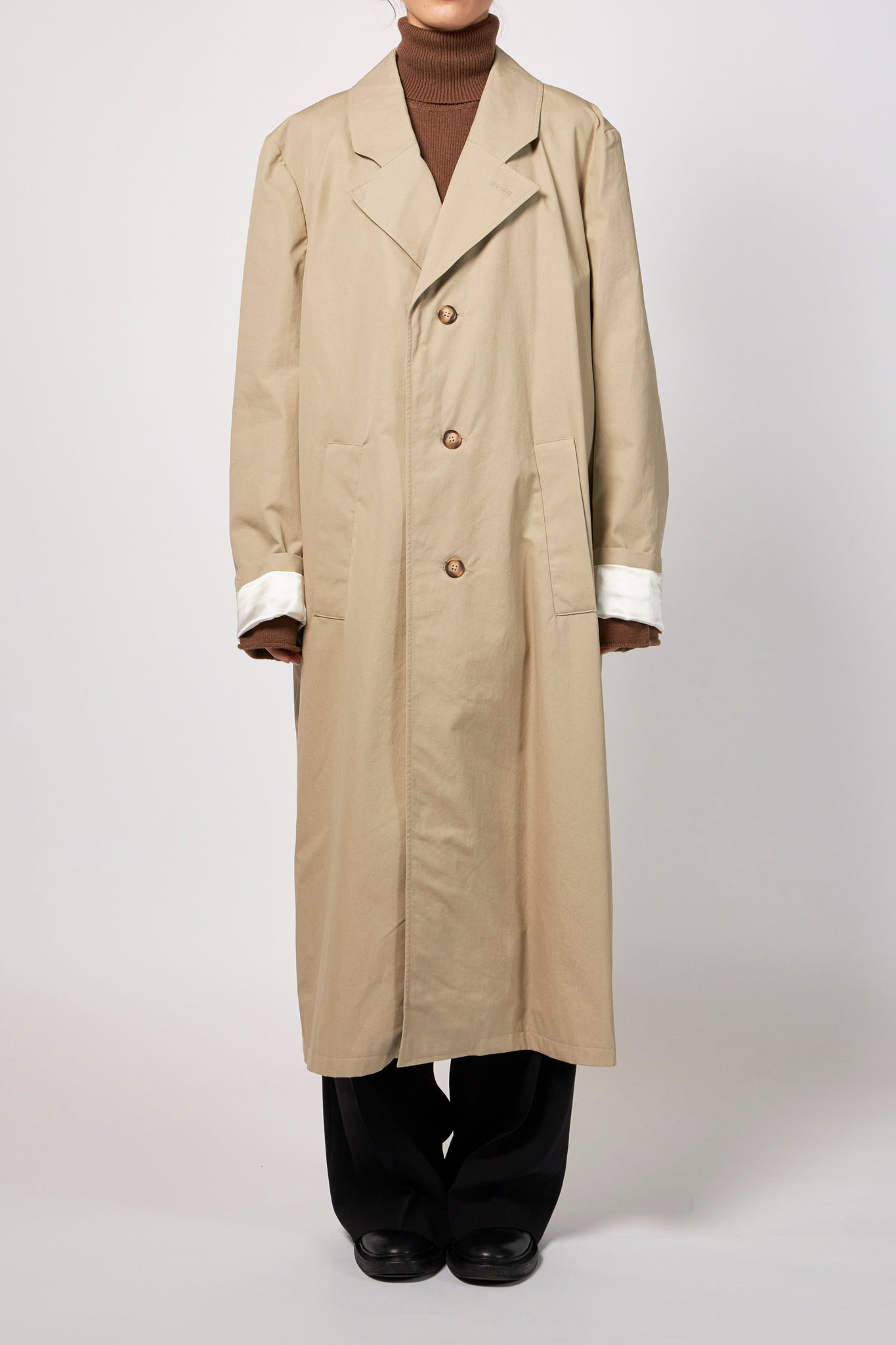 Ezra coat beige