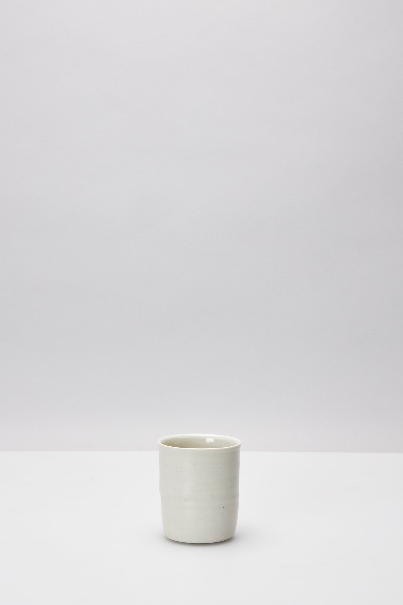 馬場 光二郎｜白磁コップ小｜CUP S