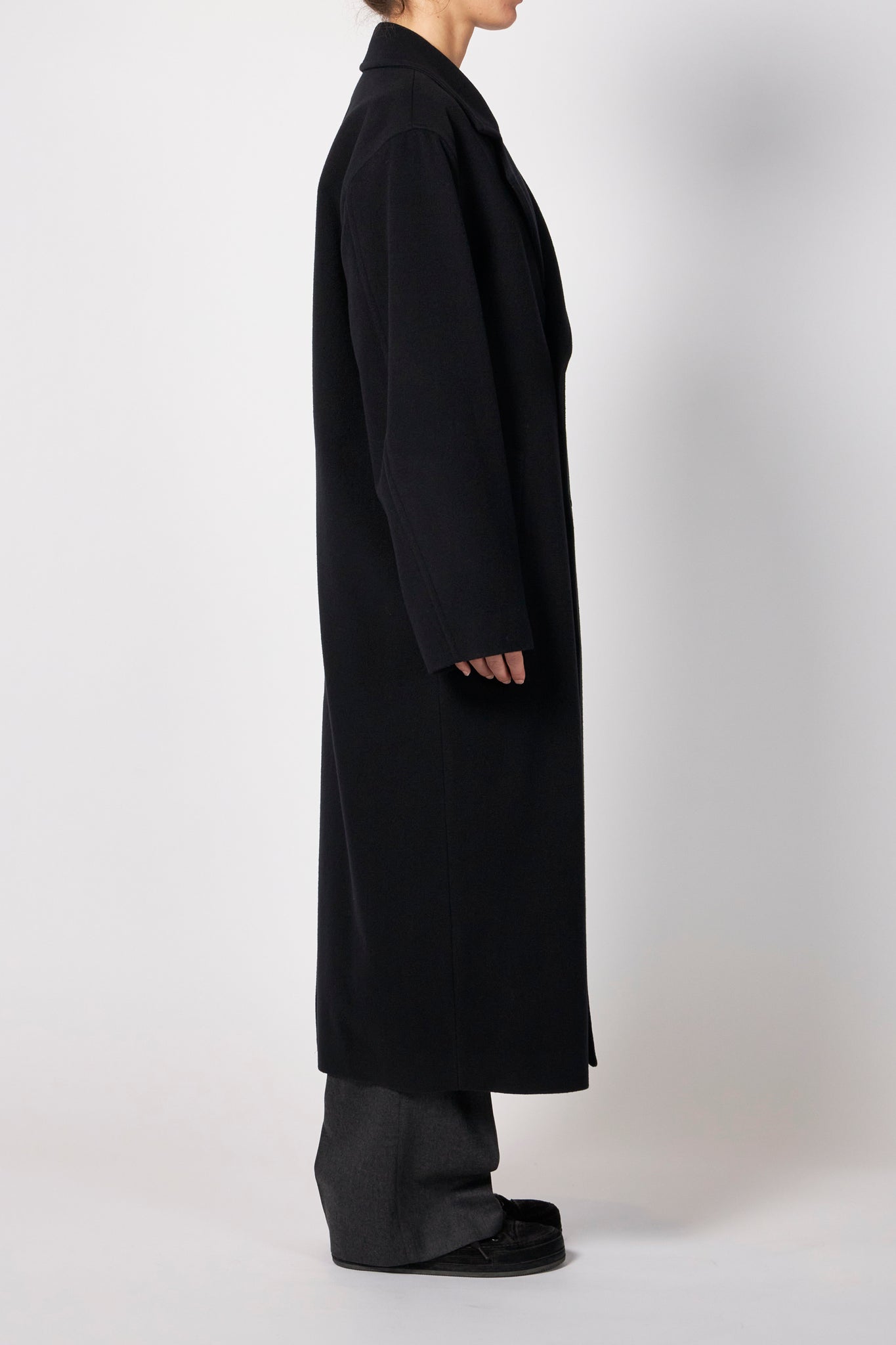 SUPER FINE WOOL MOSSER CHESTERFIELD COAT