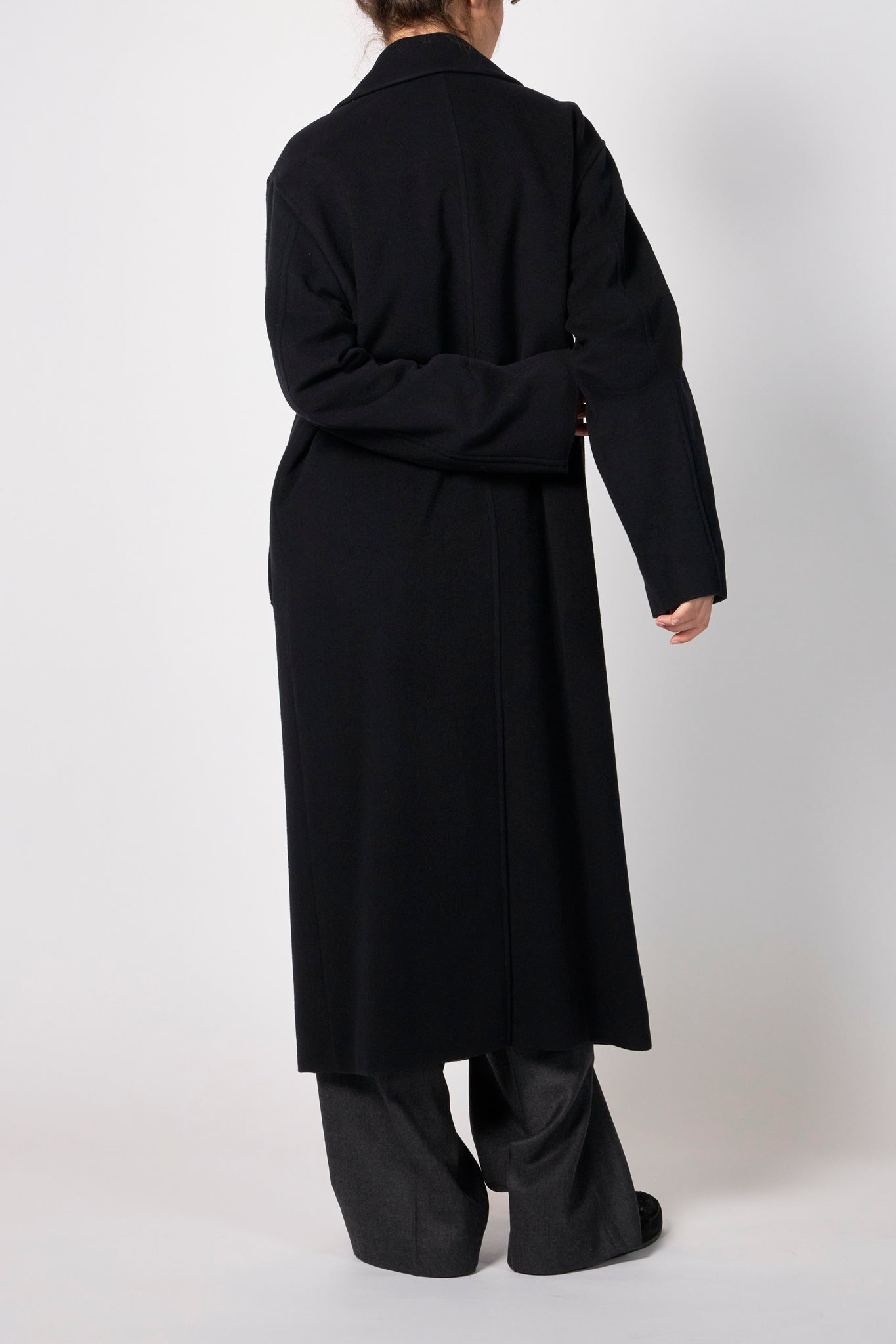 SUPER FINE WOOL MOSSER CHESTERFIELD COAT