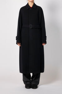 SUPER FINE WOOL MOSSER SOUTIEN COLLAR COAT – ATELIERMO