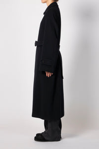 SUPER FINE WOOL MOSSER SOUTIEN COLLAR COAT – ATELIERMO