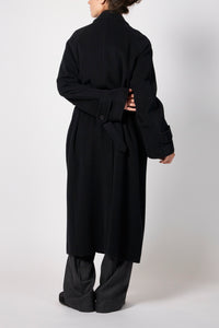 SUPER FINE WOOL MOSSER SOUTIEN COLLAR COAT – ATELIERMO
