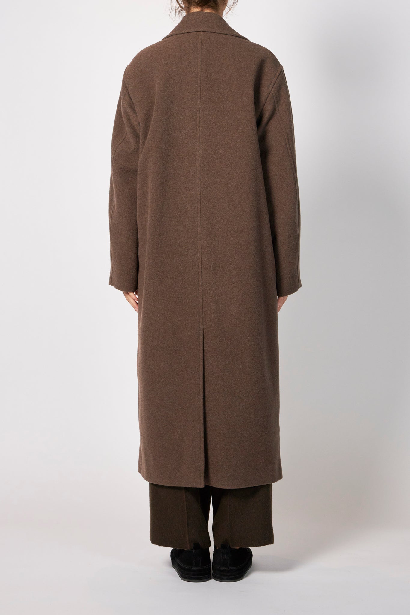 SUPER FINE WOOL MOSSER CHESTERFIELD COAT