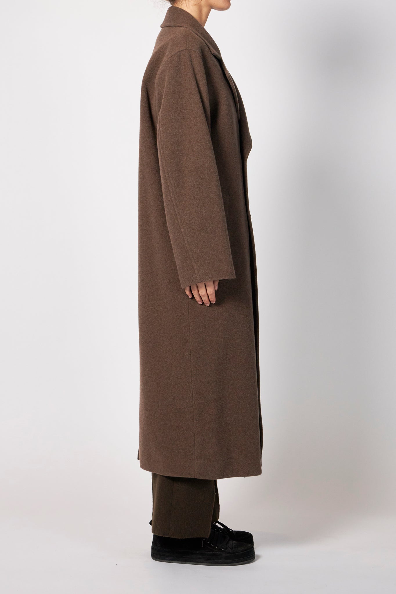 SUPER FINE WOOL MOSSER CHESTERFIELD COAT