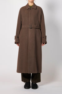 SUPER FINE WOOL MOSSER SOUTIEN COLLAR COAT – ATELIERMO