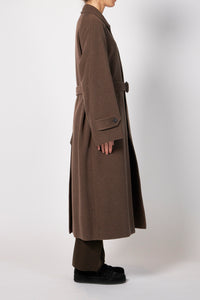 SUPER FINE WOOL MOSSER SOUTIEN COLLAR COAT – ATELIERMO