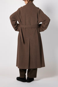 SUPER FINE WOOL MOSSER SOUTIEN COLLAR COAT – ATELIERMO
