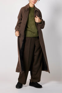 SUPER FINE WOOL MOSSER SOUTIEN COLLAR COAT – ATELIERMO