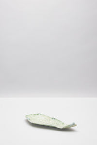 辻村唯　自然釉朴葉皿 辻村 唯｜NATURAL ASH GLAZE HOBA LEAF SMALL PLATE – ATELIERMO