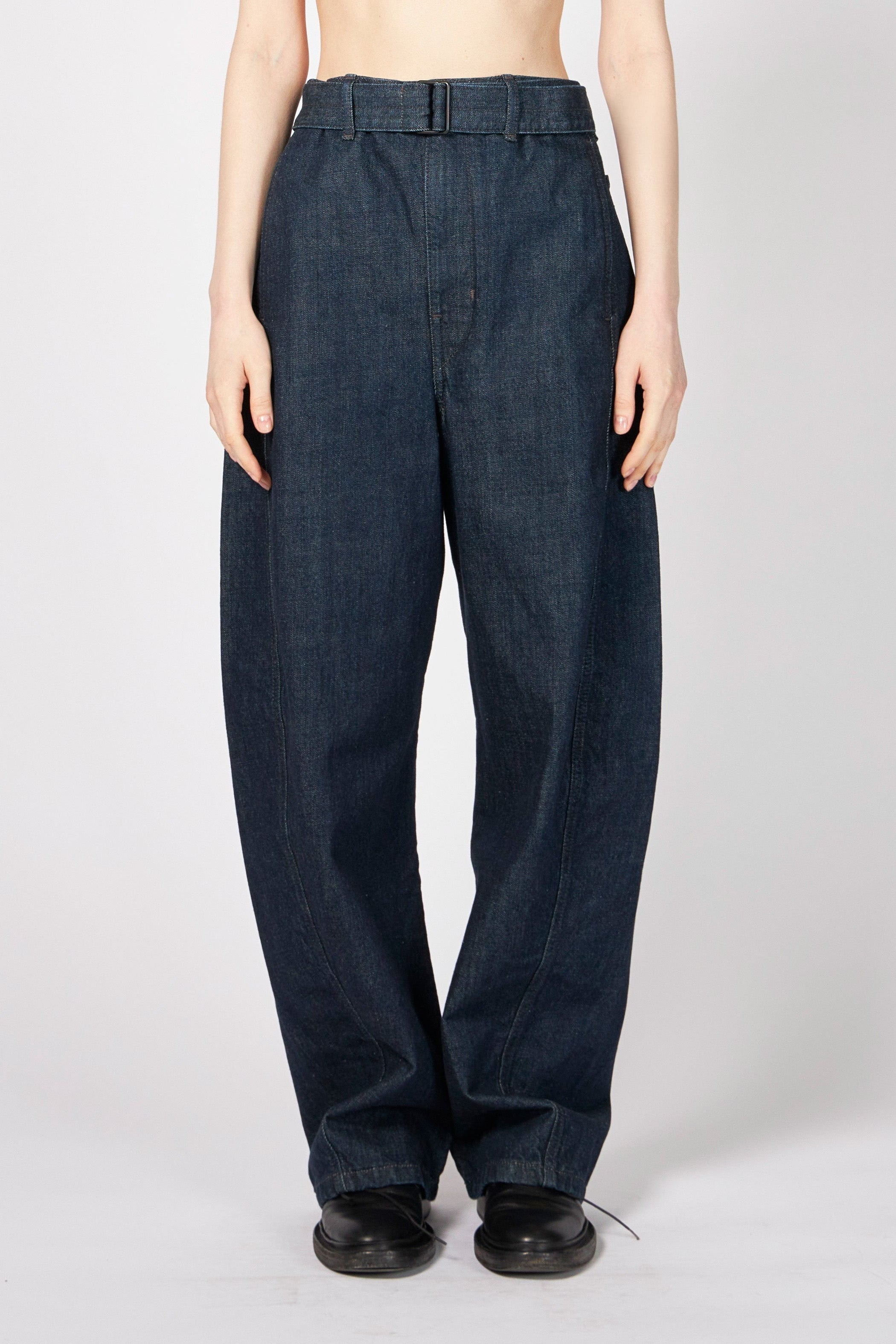 AURALEE ORGANIC COTTON DUCK PANTS 4 青 ORGANIC COTTON DUCK PANTS – ATELIERMO