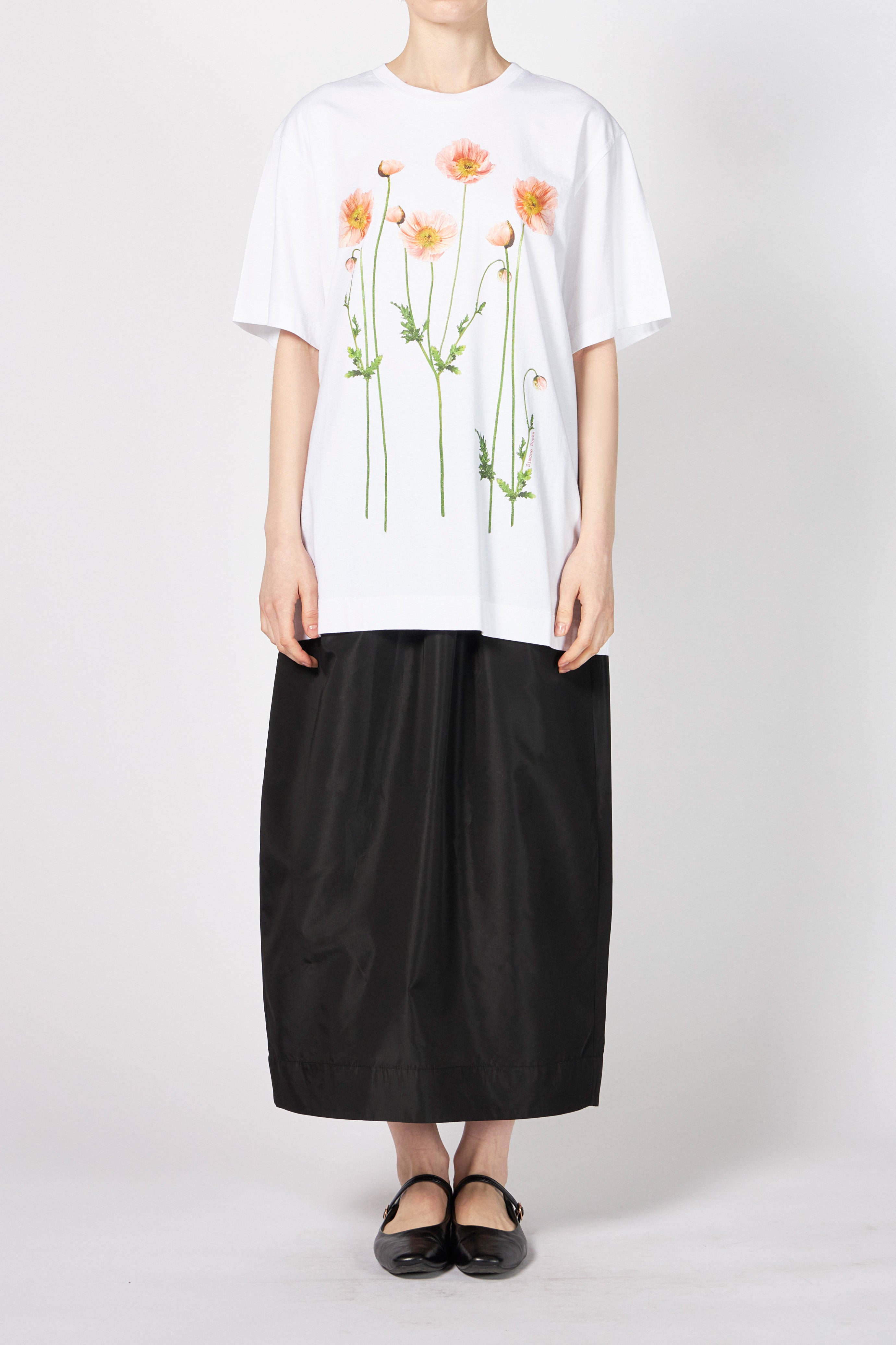 RASTERISED PRESSED ROSETTE PRINT T-SHIRT – ATELIERMO