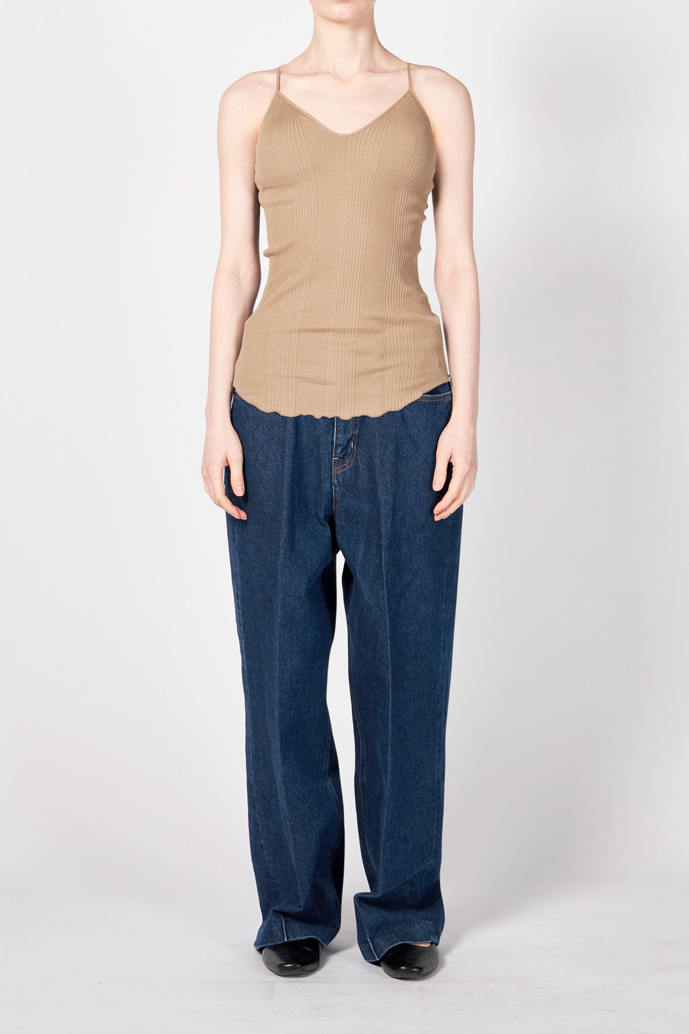 Random rib bra camisole – ATELIERMO