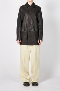 TEXTURED LAMB LEATHER BLOUSON – ATELIERMO