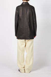 TEXTURED LAMB LEATHER BLOUSON – ATELIERMO