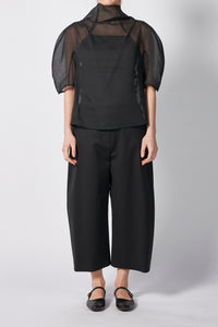 KNOTTED COLLAR TOP – ATELIERMO