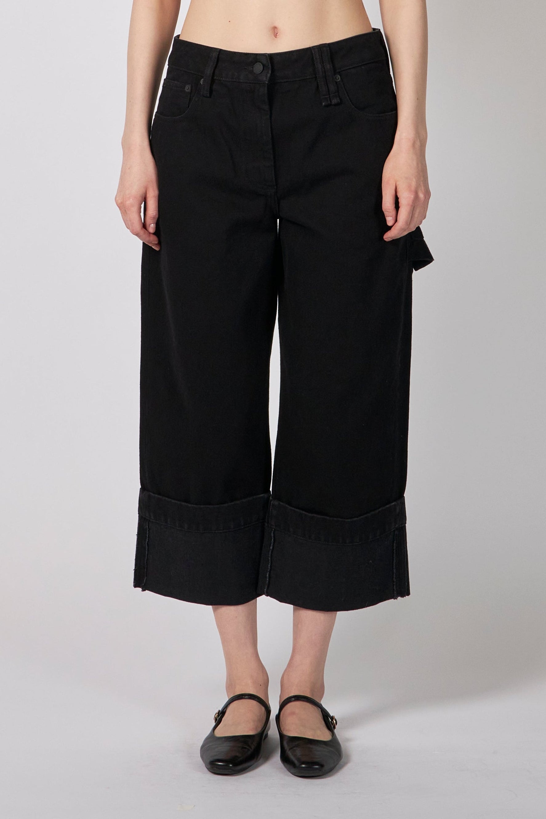 FADED HARD TWIST BROWN DENIM 5P PANTS – ATELIERMO