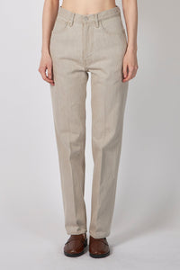 FADED HARD TWIST BROWN DENIM 5P PANTS – ATELIERMO