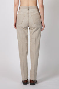 FADED HARD TWIST BROWN DENIM 5P PANTS – ATELIERMO