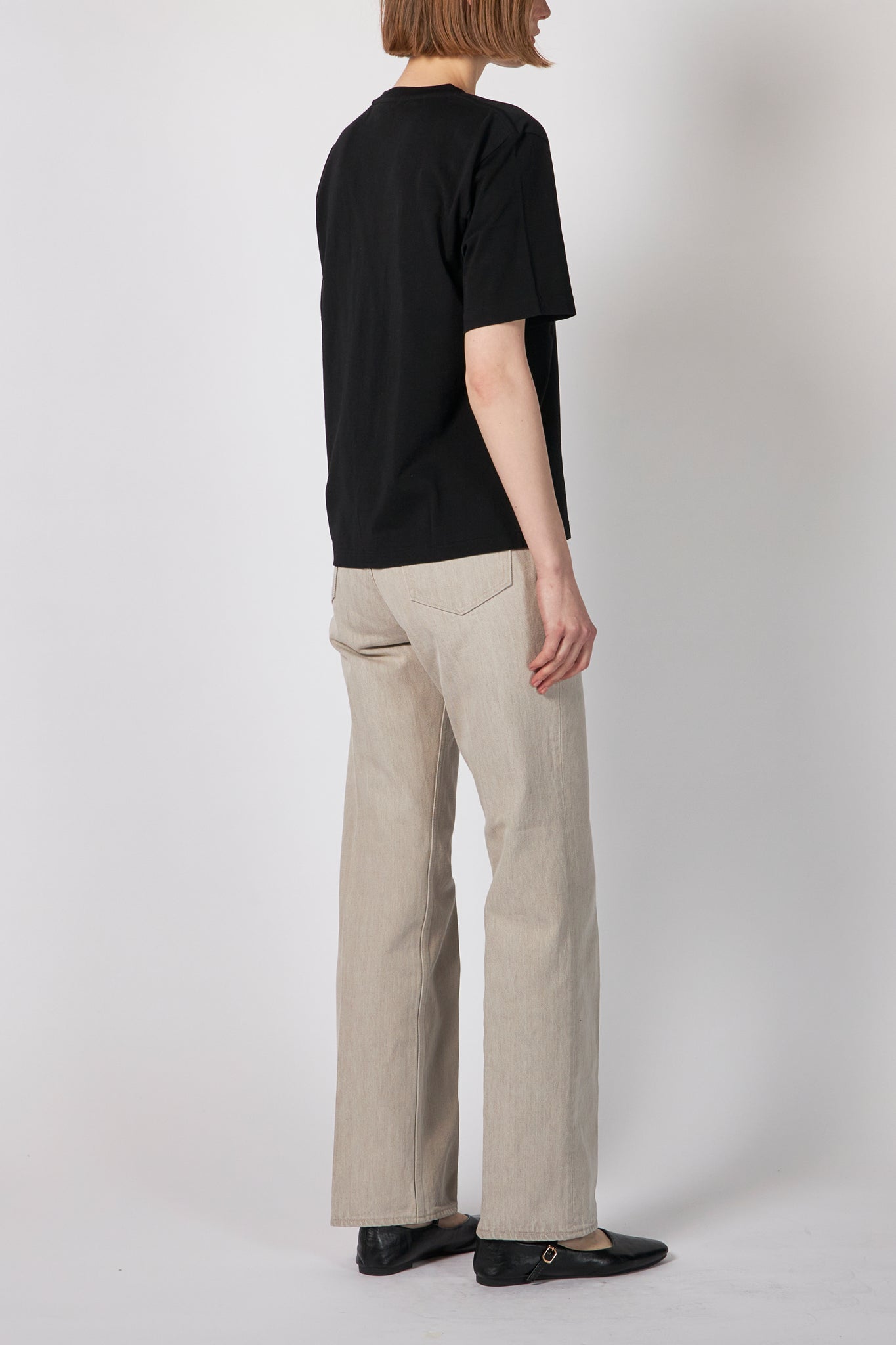 FADED HARD TWIST BROWN DENIM 5P PANTS – ATELIERMO