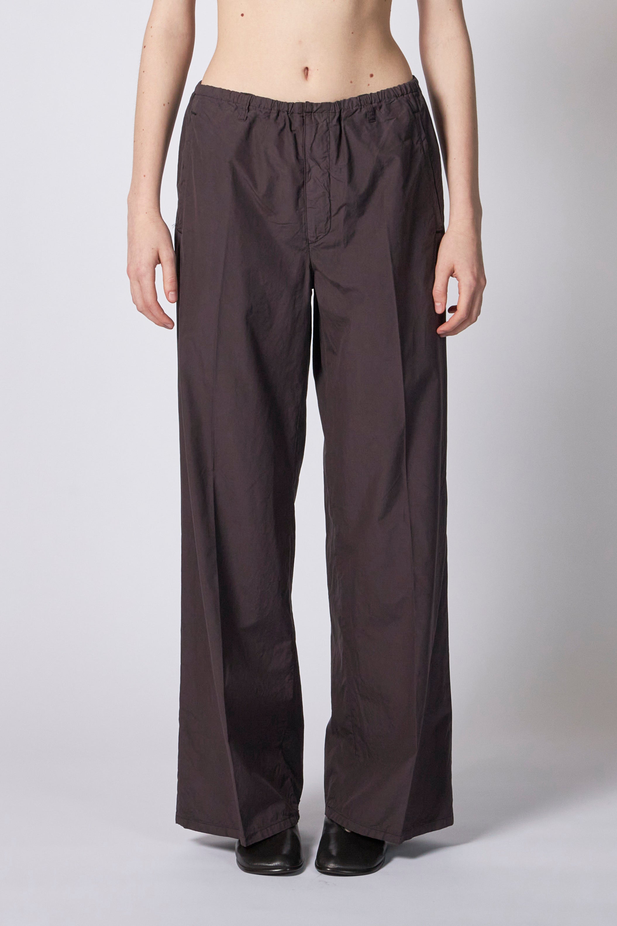FADED HARD TWIST BROWN DENIM 5P PANTS – ATELIERMO