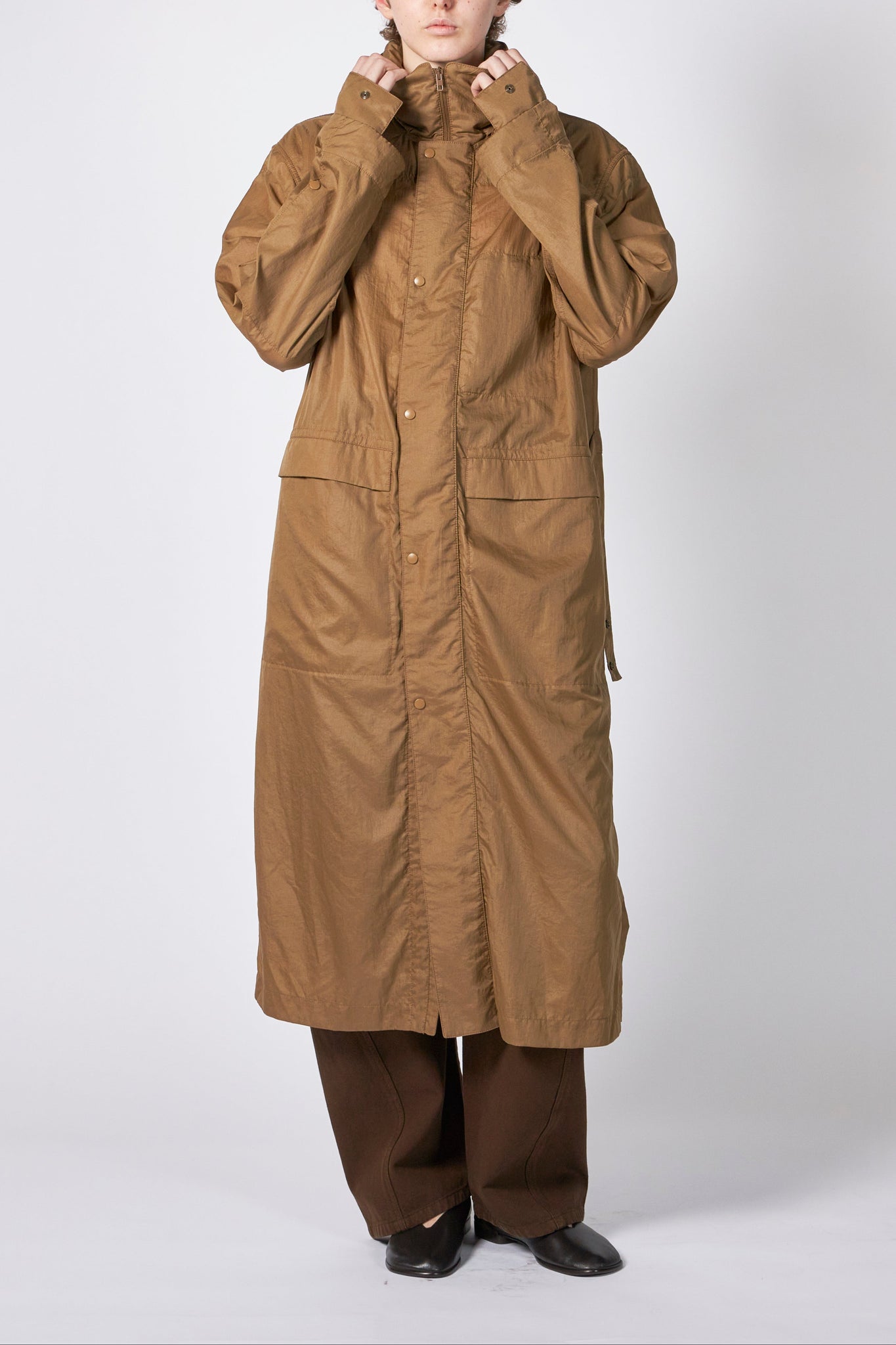 HOODED RAINCOAT – ATELIERMO