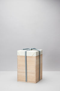 辻村 唯｜NATURAL ASH GLAZE FLOWER BUCKET L – ATELIERMO