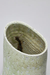 辻村 唯｜NATURAL ASH GLAZE FLOWER BUCKET L – ATELIERMO