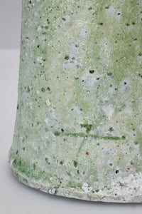 辻村 唯｜NATURAL ASH GLAZE FLOWER BUCKET L – ATELIERMO