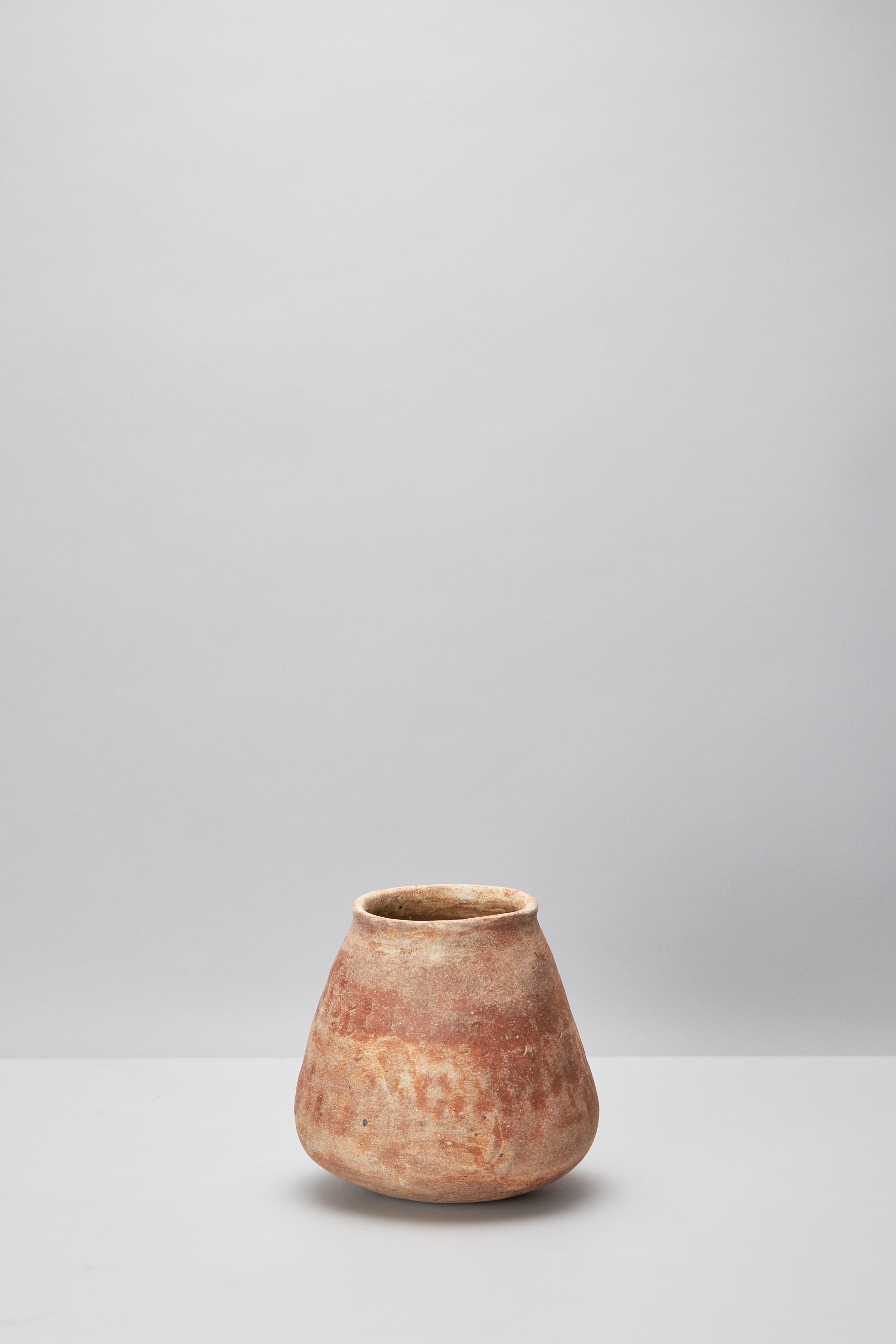 厚川 文子｜BROWN ROUND JAR S – ATELIERMO