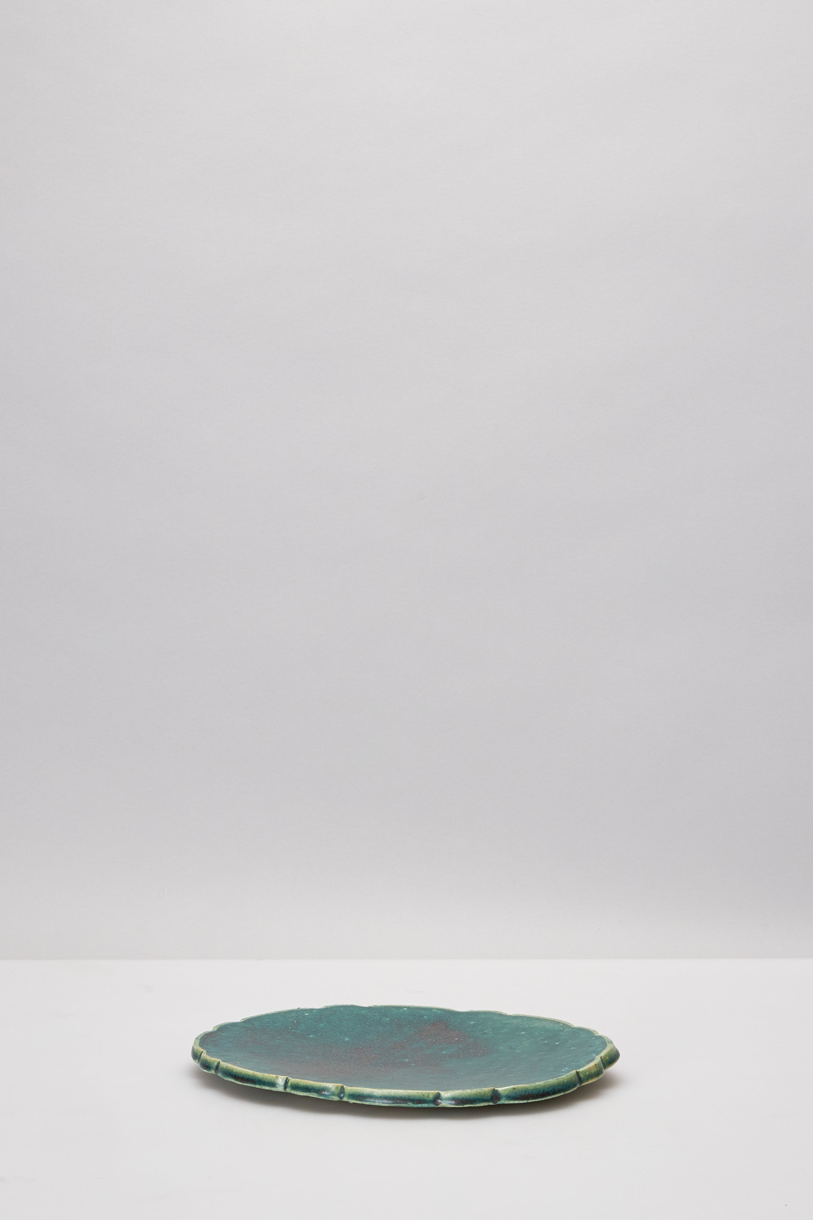 厚川 文子｜板皿 S / 24CM – ATELIERMO