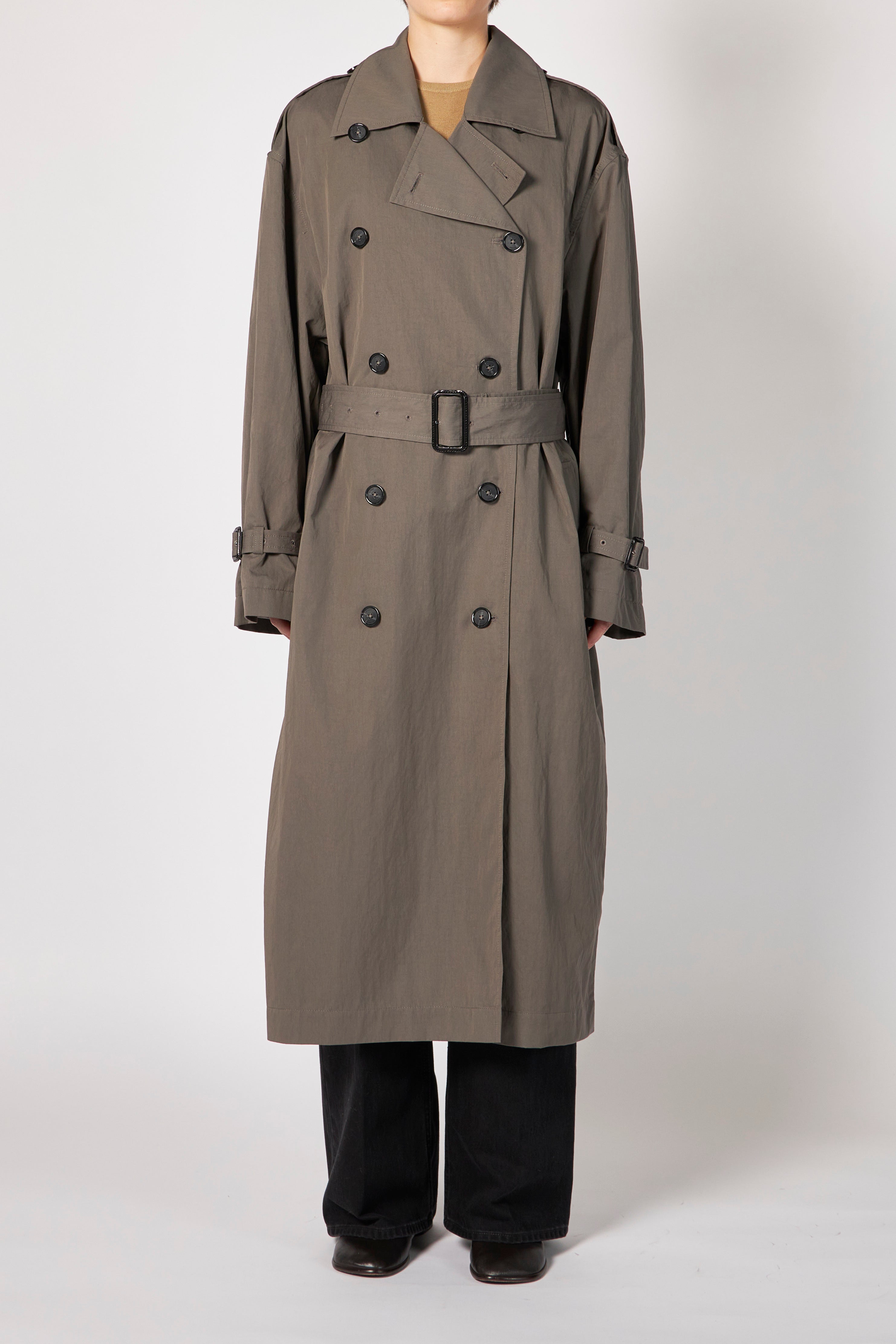 SUPER FINE WOOL MOSSER SOUTIEN COLLAR COAT – ATELIERMO